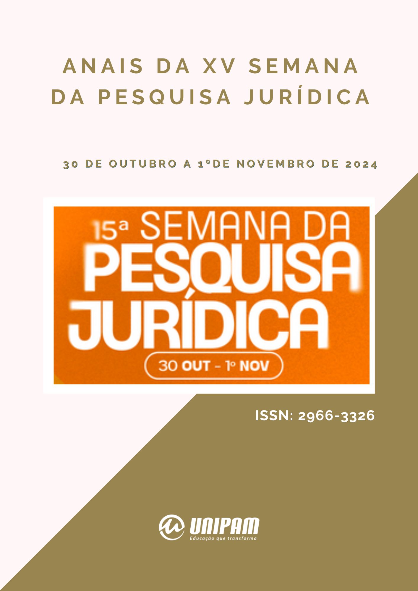 					Visualizar v. 3 (2024): Anais da XV Semana da Pesquisa Jurídica
				